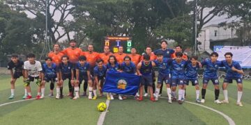 Diskusi Hingga Sepakbola, Polisi dan Mahasiswa di Sukabumi Gelorakan Pemilu Damai