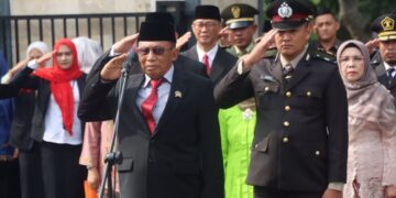 Ketua DPRD Kota Sukabumi Pimpin Upacara Ziarah Nasional Hari Pahwalan