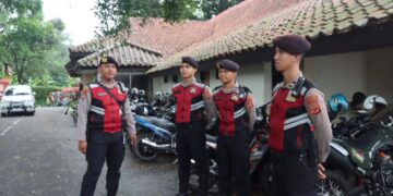 Polres Sukabumi Kota Amankan Pelantikan 71 Kades Terpilih Periode 2023-2029