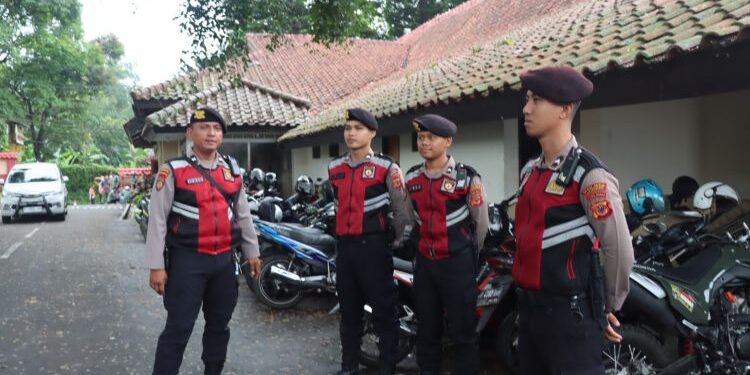 Polres Sukabumi Kota Amankan Pelantikan 71 Kades Terpilih Periode 2023-2029