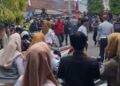 Demo Desak Pemkab Pangandaran Batalkan Pinjaman 350 Miliar ke Bank Akhir Ricuh