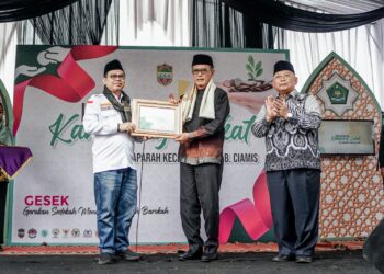 Resmikan Kampung Zakat, Ini Pesan Bupati Ciamis
