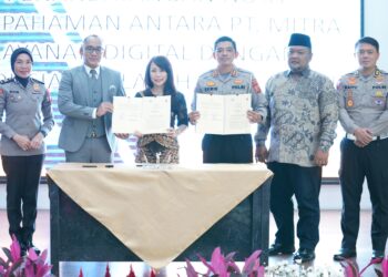 Penyusunan Naskah Perjanjian Kerjasama Polda Jabar dan Mitra Layanan Digital