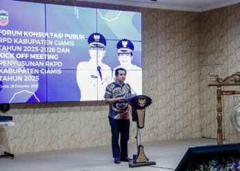 Wabup Ciamis Yana Secara Resmi Buka Forum Konsultasi Publik RPD