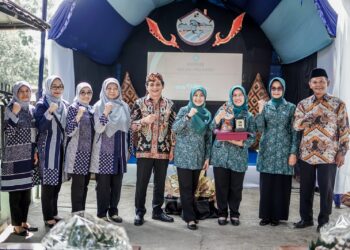Tim Rechecking Gelari Pelangi Tingkat Nasional, Kunjungi Kampung Mandiri Tirta Waluya Desa Kawali