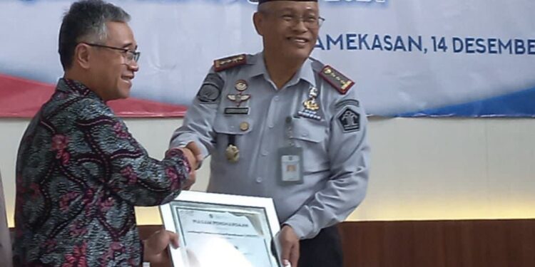 IKPA Terbaik, Lapas Pamekasan Raih Penghargaan Pada Rapat Evaluasi Anggaran KPPN
