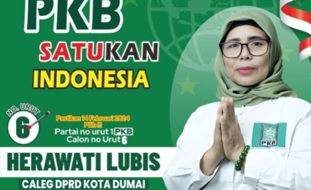 MANTAP Bah Boru Lubis Perempuan Tangguh Nyaleg Dari PKB Dumai