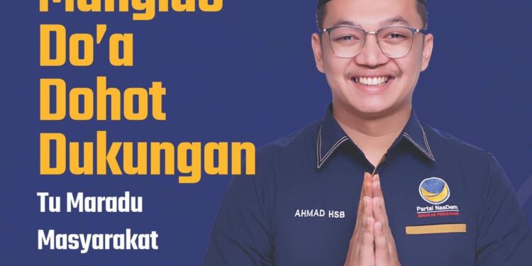 Akhmad Khoirullah Hasibuab Nyaleg dari Partai Nasdem Dapil 2 Padang Lawas, No Urut 9