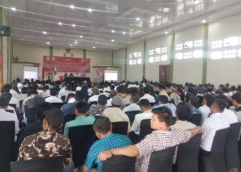 Badan Adhoc Se Kabupaten Padang Lawas Iikuti Rakor Persiapan Pembentukan KPPS