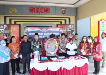  Polres Kotim: Musnahkan Barang Bukti Narkoba Jenis Sabu dan Butiran Karisoprodol
