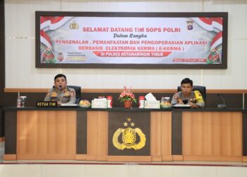 Tingkatkan Kinerja Polres Kotim Ikuti Bimtek Sops Mabes Polri