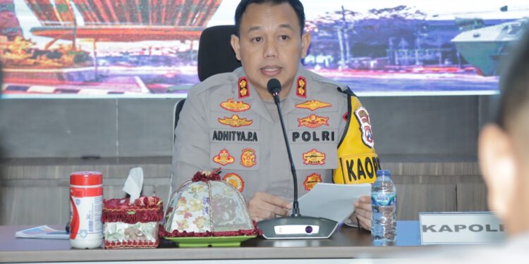 Polres Gresik Gelar Latihan Pra Ops Lilin Semeru 2023 di Kabupaten Gresik
