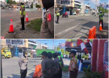 Pos Pengamanan Pelita Amankan Jalannya Arus Mudik Natal dan Tahun Baru