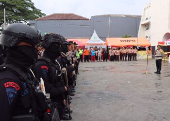 apel kesiapan pengamanan malam tahun baru