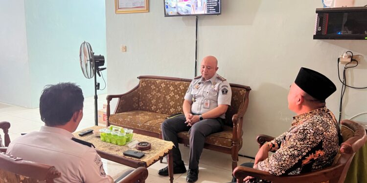 Lapas Narkotika Pamekasan Koordinasi Bersama KPU