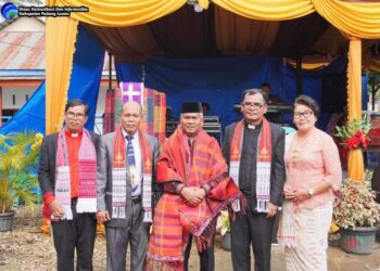 PLT Bupati Padang Lawas Hadiri Natal Oikumene BKAG Tahun 2023