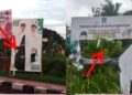 Baliho Caleg PKB Dumai Di Koyak Orang Tak di Kenal