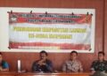 Ops Mantap Brata, Polsek Panjalu Polres Ciamis Beri Pembinaan Linmas Desa Maparah