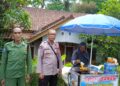 Cipta Kondisi Operasi Mantap Brata, Polsek Sukadana Polres Ciamis Kunjungan Silaturahmi kepada Desa Salakaria