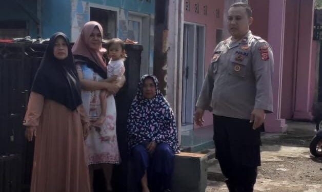 Cipta Kondisi Ops Mantap Brata, Polsek Cisaga Polres Ciamis Kunjungan Silaturahmi kepada Warga Desa Mekarmukti