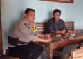 Beri Rasa Aman dan Nyaman, Polsek Lakbok Polres Ciamis Kunjungan Silaturahmi kepada Kepala Desa Kertaharja