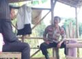 Polsek Cikoneng Polres Ciamis Patroli Dialogis Ops Mantap Brata ke Pemukiman Warga Nagrok