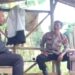 Polsek Cikoneng Polres Ciamis Patroli Dialogis Ops Mantap Brata ke Pemukiman Warga Nagrok