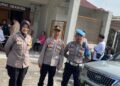 Antisipasi Aksi Kejahatan, Polsek Ciamis Polres Ciamis Giat PAM Kebaktian di Gereja Pantekosta Ciamis