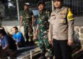 Ops Mantap Brata, Tiga Pilar Wilkum Polsek Ciamis Patroli Gabungan ke Pusat Keramaian