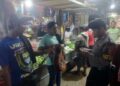 Personel Sat Samapta Polres Ciamis Giat Pemantauan dengan Sasaran Premanisme Area Pasar Subuh Ciamis