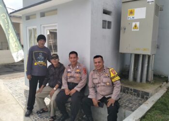 Unit Samapta Polsek Cisaat Tingkatkan Patroli Dialogis Jelang Pemilu 2024