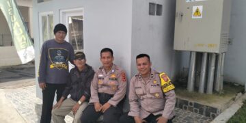 Unit Samapta Polsek Cisaat Tingkatkan Patroli Dialogis Jelang Pemilu 2024