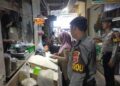 Sat Samapta Polres Ciamis Giat Pemantauan Harga dan Ketersediaan Bahan Pokok di Pasar Subuh Ciamis