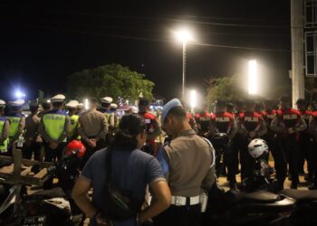 Kapolres Ciamis AKBP Akmal Pimpin Langsung KRYD di Pusat Kota Kabupaten Ciamis