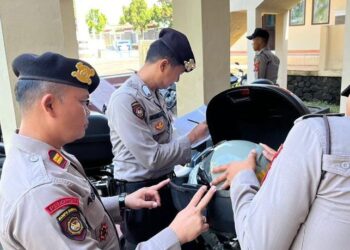 Sat Samapta Polres Ciamis Giat Apel Randis