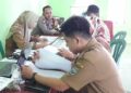 Gali Informasi, Polsek Pamarican Polres Ciamis Kunjungan Silaturahmi kepada Perangkat Desa Sidaharja