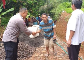 Ops Mantap Brata, Polsek Ciamis Polres Ciamis Patroli Dialogis ke Dusun Naanggewer