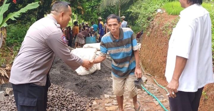 Ops Mantap Brata, Polsek Ciamis Polres Ciamis Patroli Dialogis ke Dusun Naanggewer