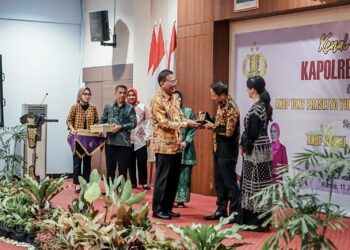 Emosional dan Hangat , Bupati Ciamis Sambut Kapolres Baru di Acara Kenal Pamit
