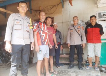 Antisipasi Gangguan Kamtibmas, Polsek Sukadana Kunjungan Silaturahmi kepada Warga Desa Margajaya
