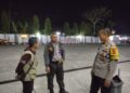 Berikan Rasa Nyaman, Polsek Cijeungjing Polres Ciamis Intens Patroli Biru di Malam Hari
