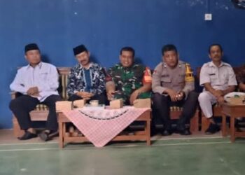 Polsek Ciamis Giat pelantikan KPPS tingkat Desa Tanjungsari dan Desa Gunungsari