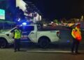 Satlantas Polres Ciamis Patroli Biru Ops Mantap Brata di Jalan Protokol Kabupaten Ciamis