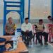 Polsek Cisaga Polres Ciamis Monitoring Pelantikan KPPS Desa Mekarmukti