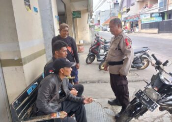 Tiga Personel Samapta Patroli Dialogis Sasar Tiga Lokasi Cipta Kondisi Ops Mantap Brata
