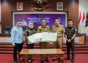 Tanggung Jawab ASN dalam Pembangunan, Sorotan Bupati Ciamis di Kegiatan Sosialisasi Bersama Kejari Ciamis