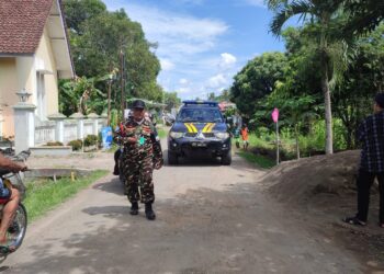 Polsek Lakbok Polres Monitoring Khotmil Quran di Desa Kalapasawit