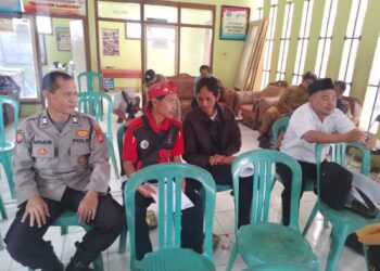Cipta Kondisi Ops Mantap Brata 2024, Polsek Ciamis Kunjungan Silaturahmi kepada Warga Desa Petirhilir