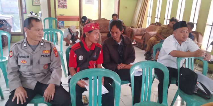 Cipta Kondisi Ops Mantap Brata 2024, Polsek Ciamis Kunjungan Silaturahmi kepada Warga Desa Petirhilir