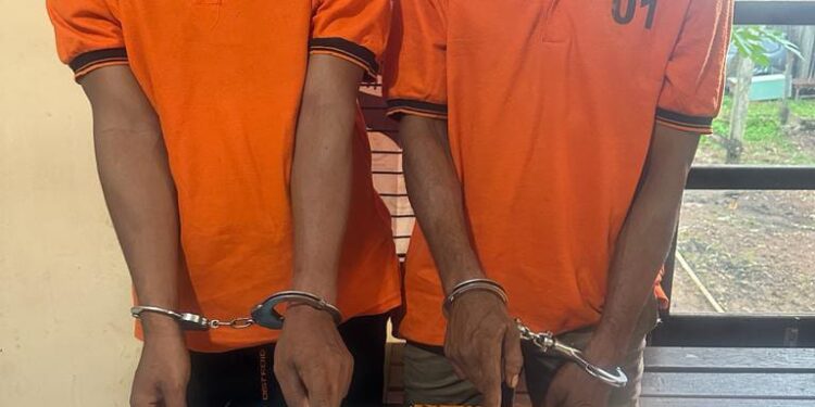 Polsek Parenggean Berhasil Amankan Dua Pangedar Narkotika